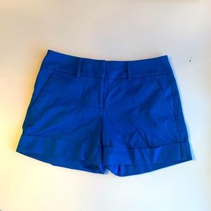 Women's Royal Blue New York & Company The Gramercy Shorts Size 6